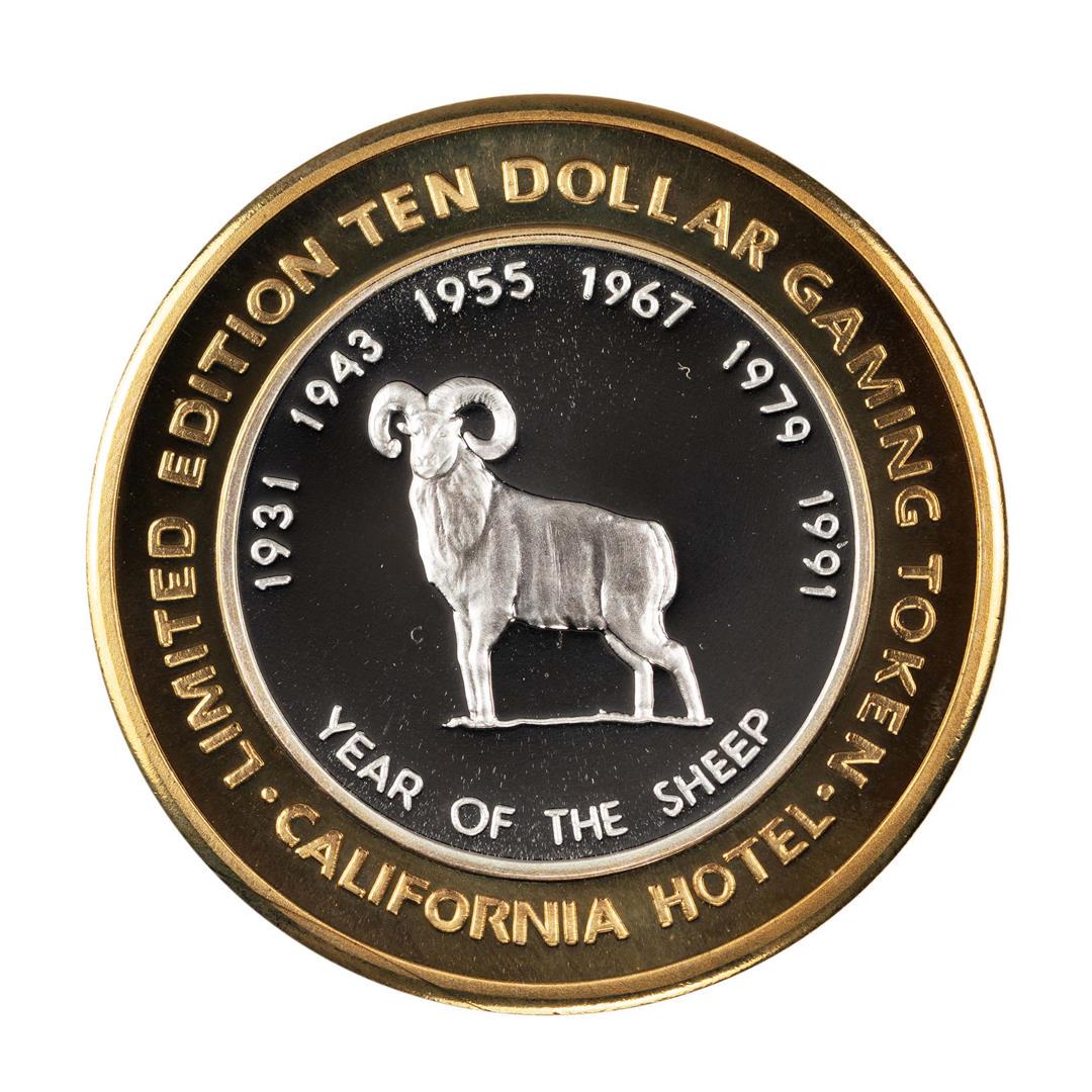 .999 Fine Silver Sam Boyd's California Casino $10: One .999 Fine Silver Sam Boyd's California Casino $10 Limited Edition Gaming Token.