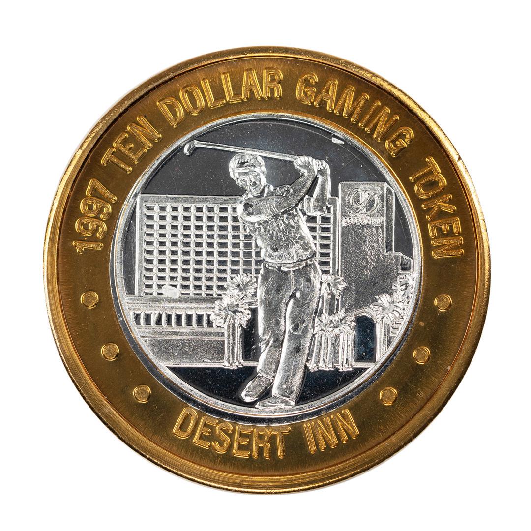 .999 Silver Desert Inn Las Vegas, Nevada $20 Limited: One .999 Silver Desert Inn Las Vegas, Nevada $20 Limited Edition Gaming Token.