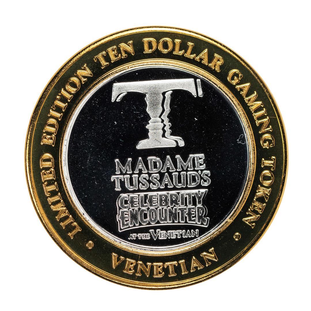 .999 Silver The Venetian Las Vegas, NV $10 Casino: One .999 Silver The Venetian Las Vegas, NV $10 Casino Limited Edition Gaming Token.