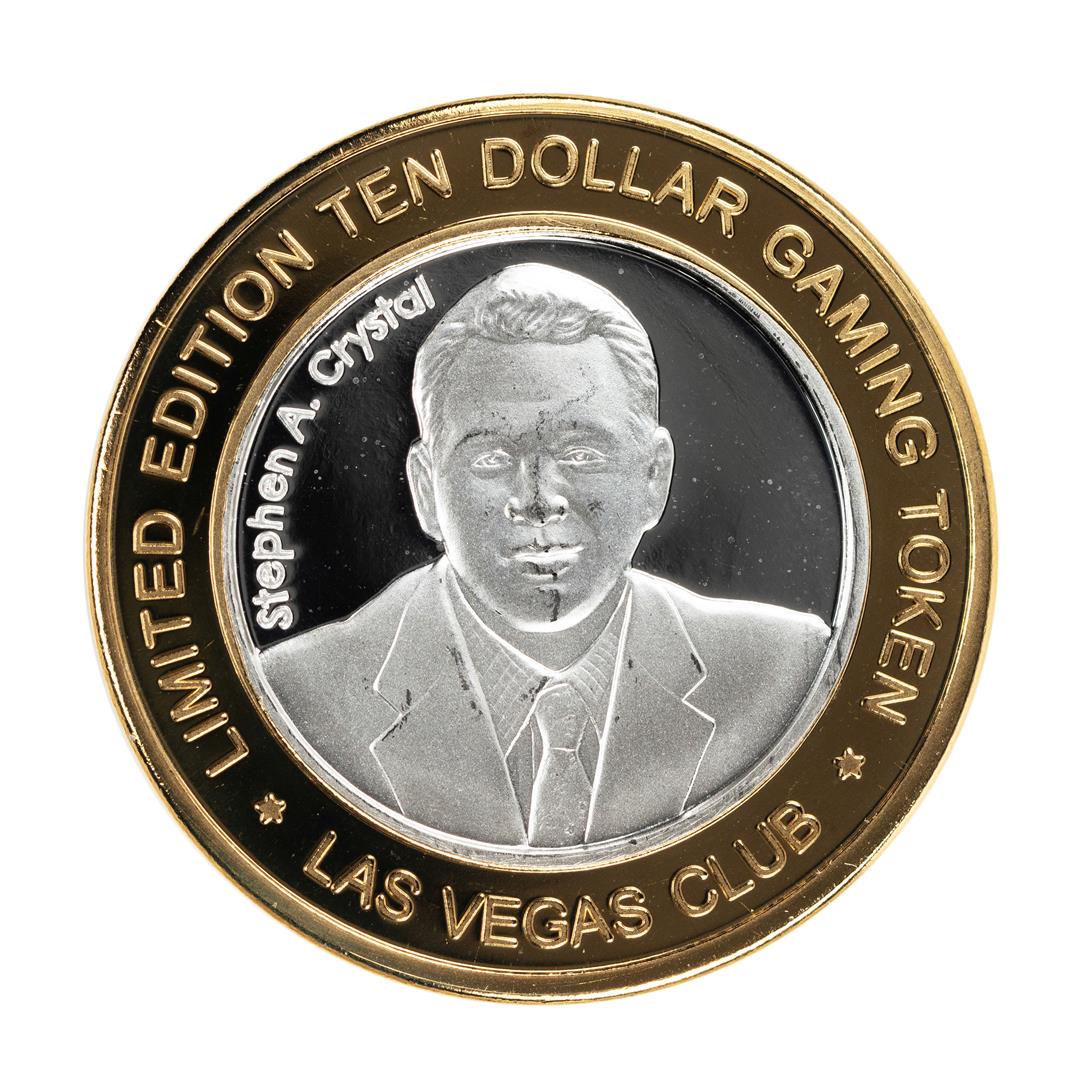 .999 Silver Las Vegas Club $10 Casino Limited Edition: One .999 Silver Las Vegas Club $10 Casino Limited Edition Gaming Token.