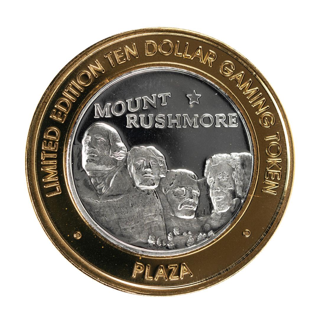 .999 Fine Silver Plaza Casino Las Vegas, NV $10 Limited: One .999 Fine Silver Plaza Casino Las Vegas, NV $10 Limited Edition Gaming Token.