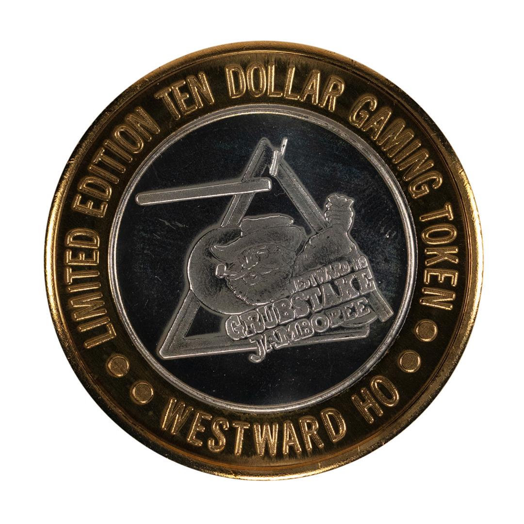 .999 Silver Westward Ho Casino Las Vegas $10 Casino: One .999 Silver Westward Ho Casino Las Vegas $10 Casino Limited Edition Gaming Token.