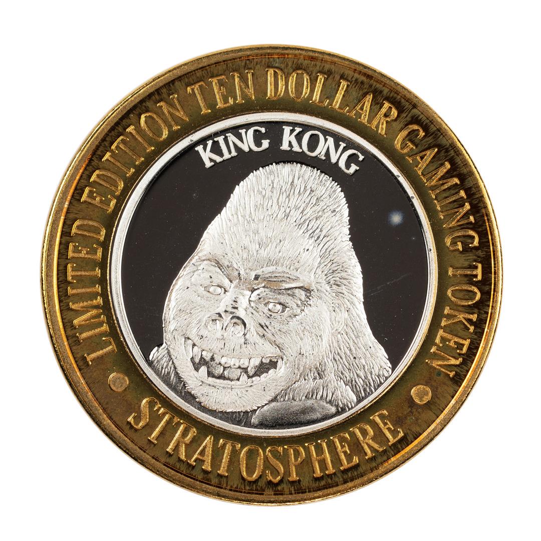 .999 Silver Stratosphere Las Vegas, NV $10 Casino: One .999 Silver Stratosphere Las Vegas, NV $10 Casino Limited Edition Gaming Token.