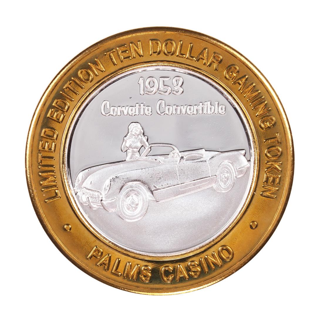 .999 Silver Palms Casino Las Vegas, NV $10 Casino: One .999 Silver Palms Casino Las Vegas, NV $10 Casino Limited Edition Gaming Token.