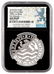 2018 Netherlands 1 oz. Silver Lion Dollar Coin NGC Gem