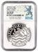 2018 Netherlands 1 oz. Silver Lion Dollar Coin NGC Gem