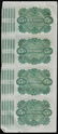 Uncut Sheet of (4) State of Louisiana Baby Bond - 2
