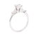 Platinum 1.05 ctw Diamond Ring - 4