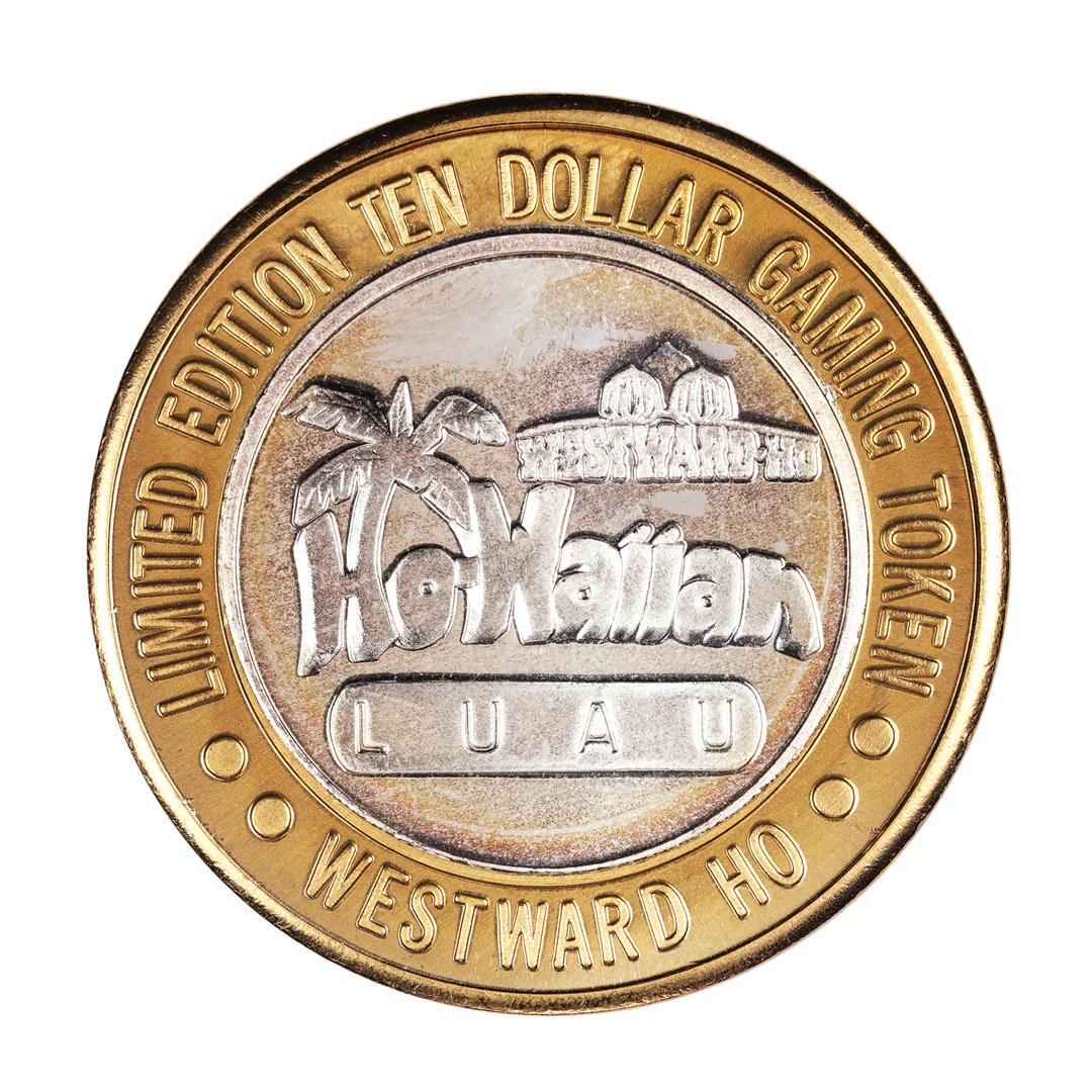 .999 Silver Westward Ho Casino Las Vegas $10 Casino: One .999 Silver Westward Ho Casino Las Vegas $10 Casino Gaming Token Limited Edition.