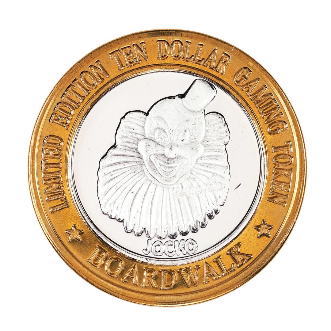 .999 Silver Boardwalk Casino Las Vegas, NV $10 Limited: One .999 Silver Boardwalk Casino Las Vegas, NV $10 Limited Edition Gaming Token.