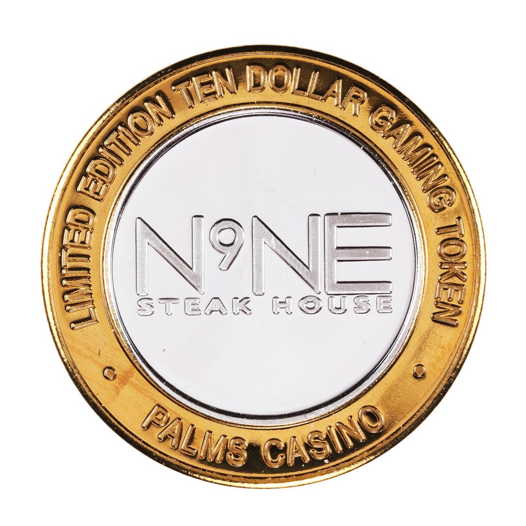 .999 Silver Palms Casino Las Vegas Nevada $10 Limited: One .999 Silver Palms Casino Las Vegas Nevada $10 Limited Edition Gaming Token.