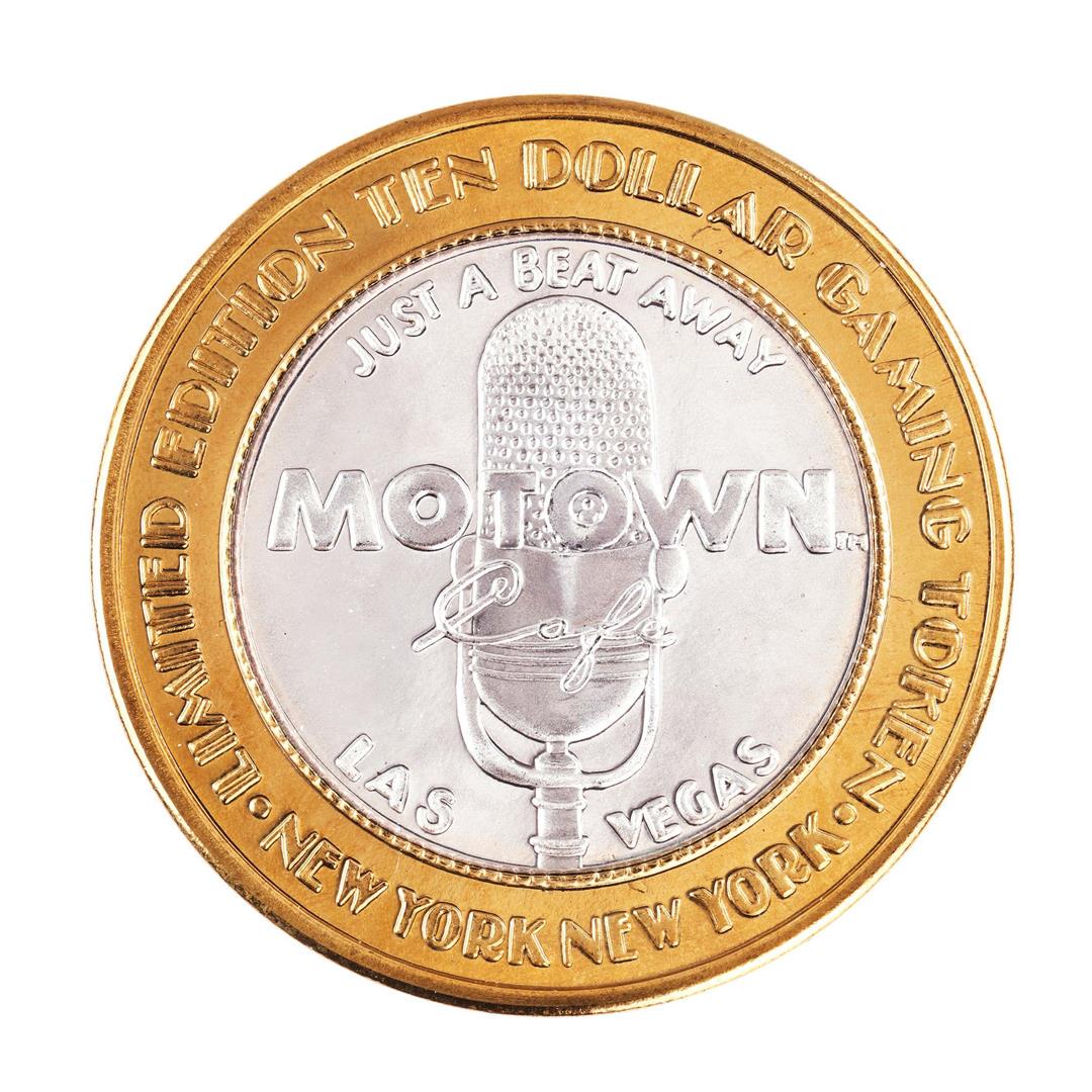 .999 Silver New York New York Casino Las Vegas $10: One .999 Silver New York New York Casino Las Vegas $10 Limited Edition Gaming Token.