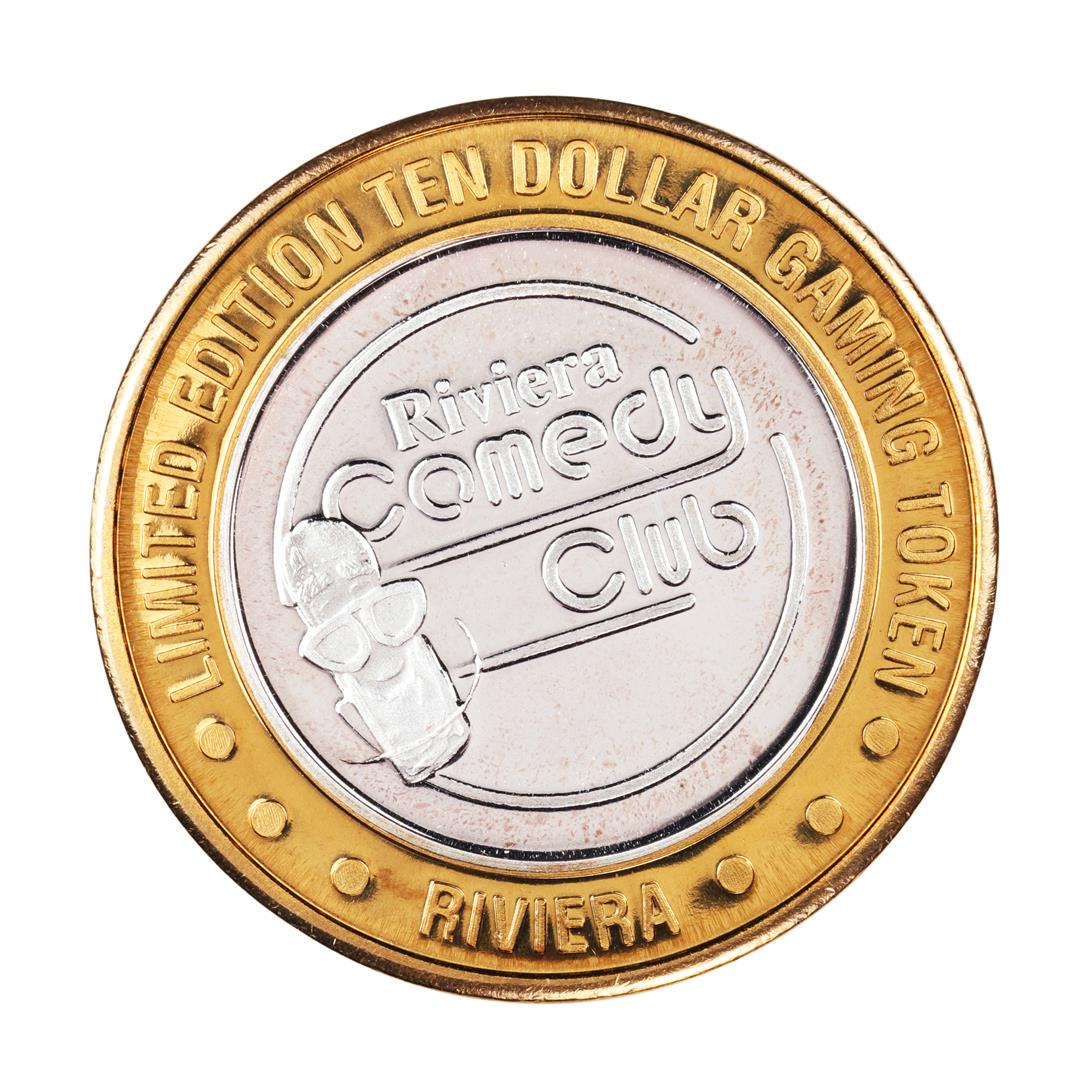 .999 Silver Riviera Hotel & Casino Las Vegas $10 Casino: One .999 Silver Riviera Hotel & Casino Las Vegas $10 Casino Limited Edition Gaming Token .