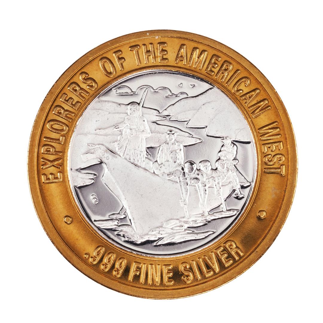 .999 Silver Daniel Boone, Explorers of the American: One .999 Silver Daniel Boone, Explorers of the American West Gamin Token.