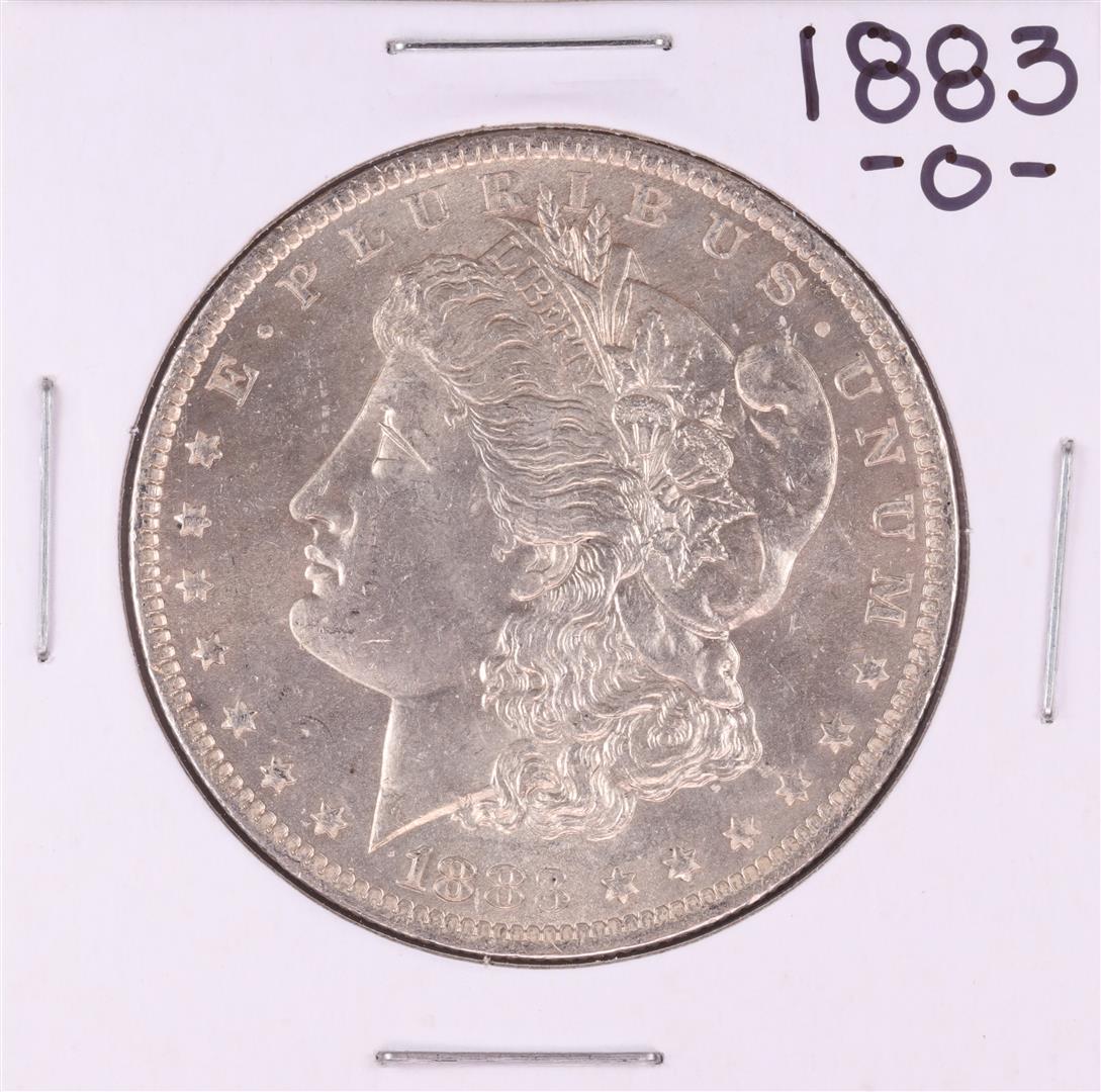 1883-O $1 Morgan Silver Dollar Coin: One 1883-O $1 Morgan Silver Dollar Coin.