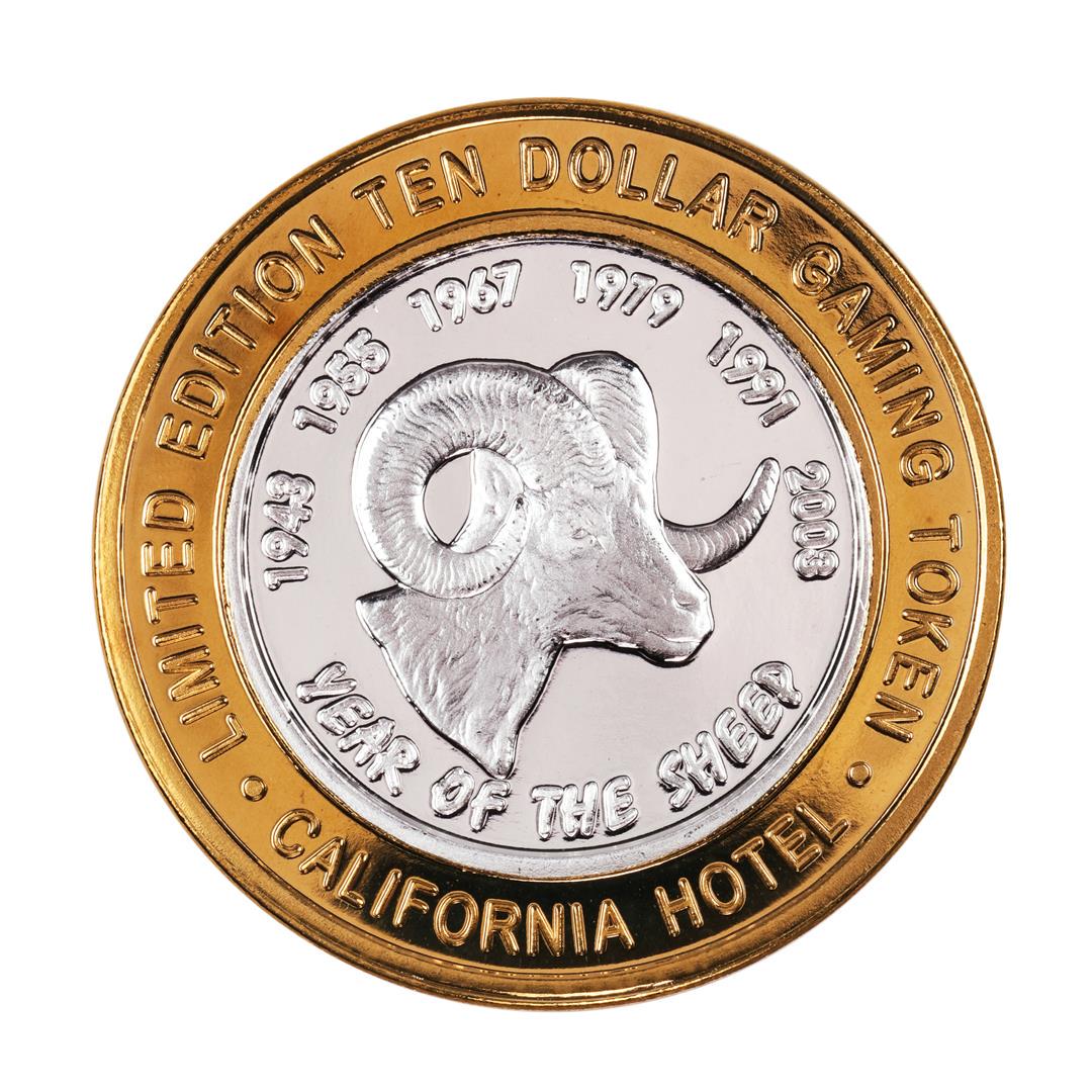 .999 Fine Silver Sam Boyd's California $10 Casino: One .999 Fine Silver Sam Boyd's California $10 Casino Limited Edition Gaming Token.
