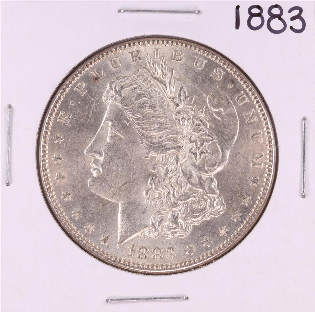 1883 $1 Morgan Silver Dollar Coin: One 1883 $1 Morgan Silver Dollar Coin.