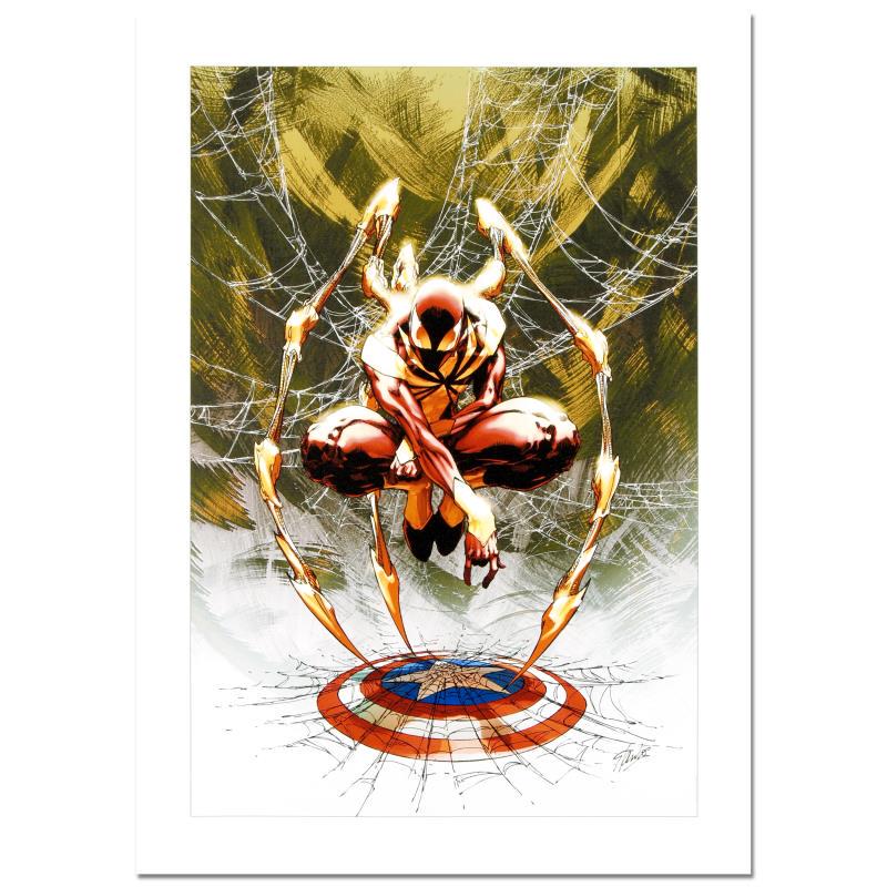Stan Lee - Marvel Comics "Civil War #3" Limited Edition: A piece of comic book history, this limited edition print, drawn by Michael Turner (1971-2008), depicts popular characters from the Marvel Universe. Michael Turner started his career at Top Cow Produc