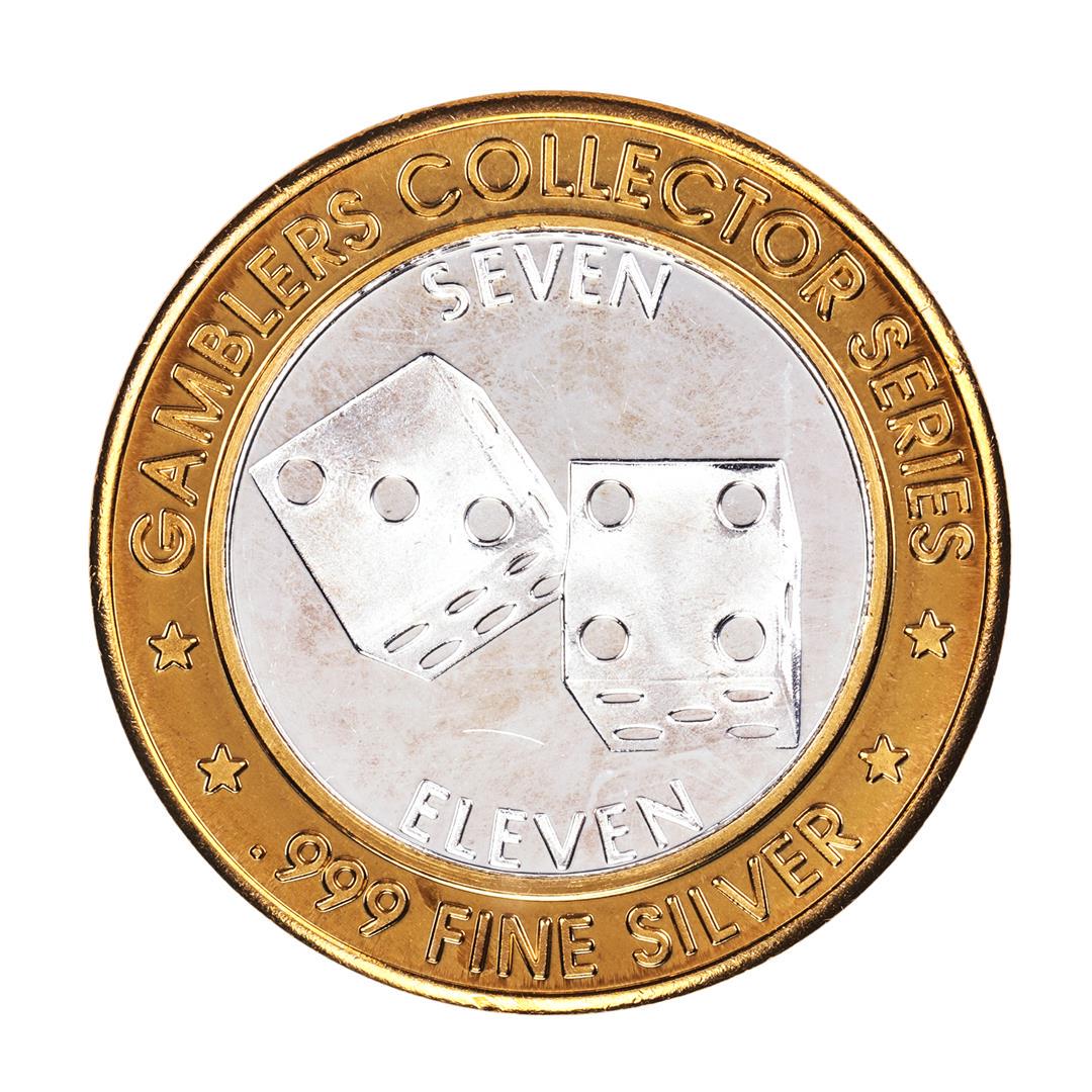 .999 Fine Silver Sam's Town Casino Kansas City $10: One .999 Fine Silver Sam's Town Casino Kansas City $10 Limited Edition Gaming Token.