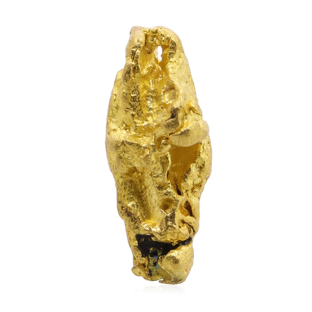 4.08 Gram Australian Gold Nugget: One 4.08 Gram Australian Gold Nugget.