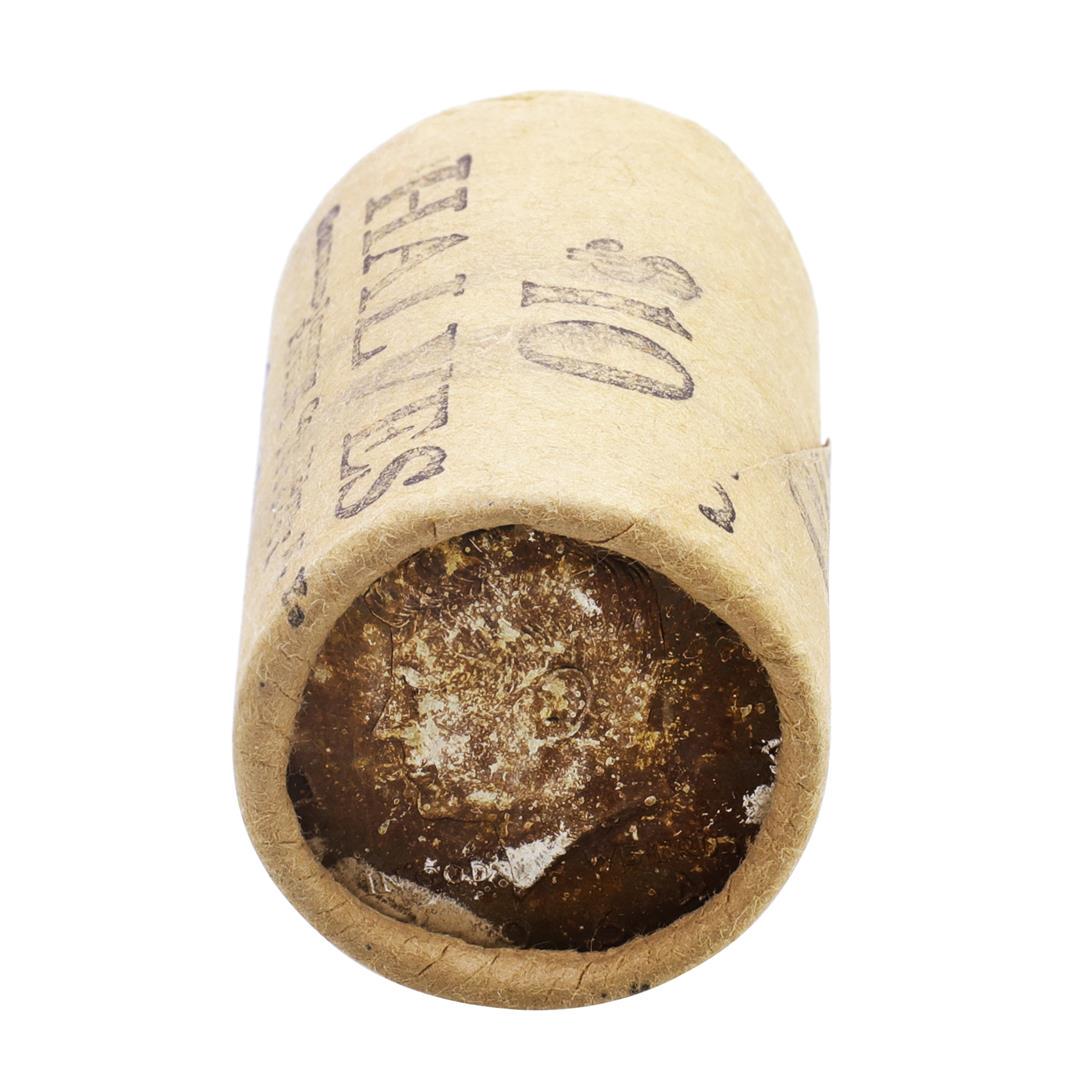 Original Bank Roll of (20) Brilliant Uncirculated: One Original Bank Roll of (20) Brilliant Uncirculated 1964-D Franklin Half Dollar Coins.