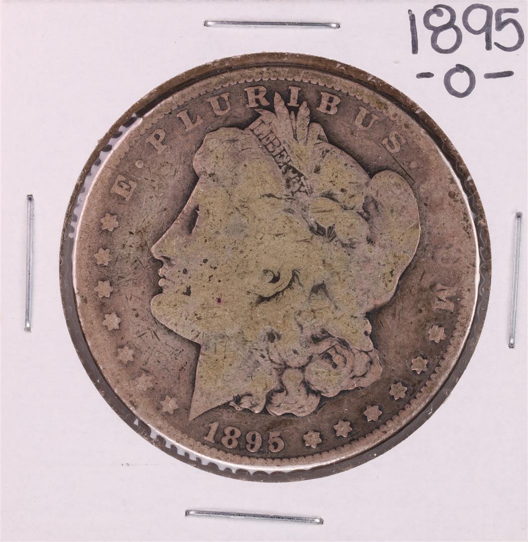 1895-O $1 Morgan Silver Dollar Coin: One 1895-O $1 Morgan Silver Dollar Coin.