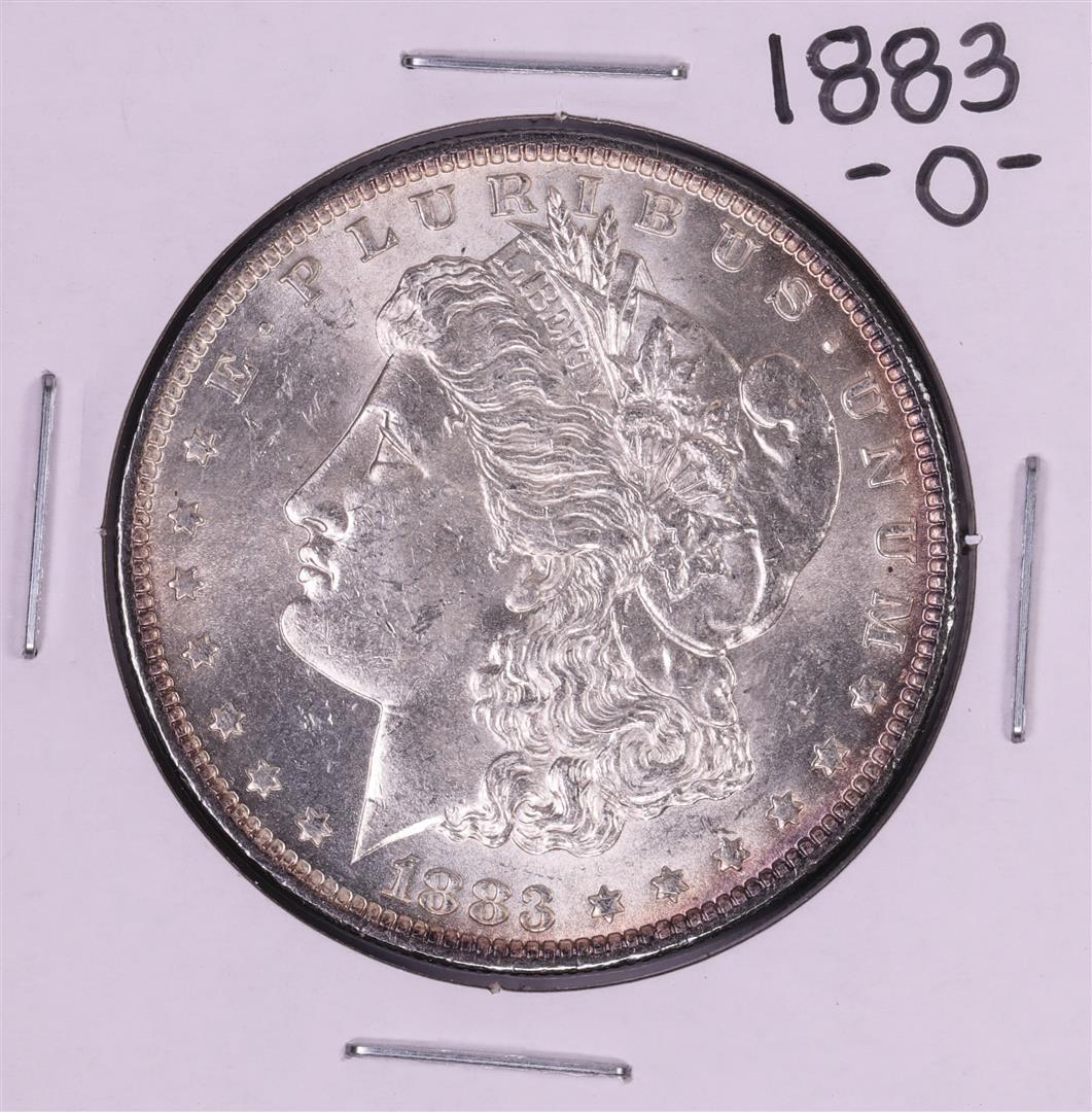 1883-O $1 Morgan Silver Dollar Coin: One 1883-O $1 Morgan Silver Dollar Coin.