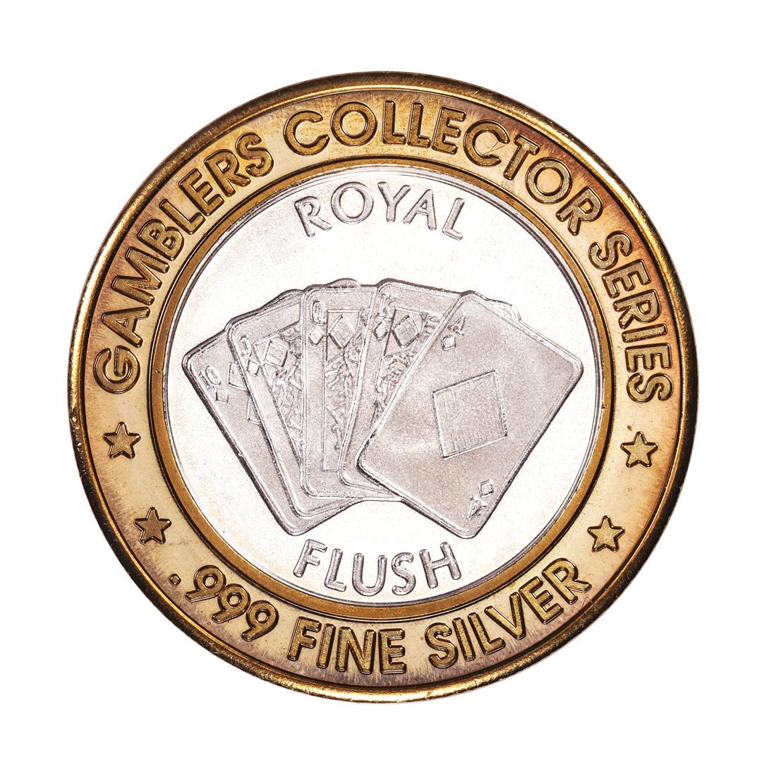 .999 Silver Sam Boyd's Sam's Town $10 Casino Gaming: One .999 Silver Sam Boyd's Sam's Town $10 Casino Gaming Token Limited Edition.