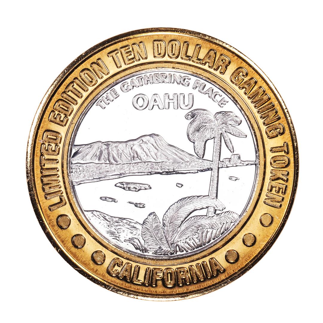 .999 Fine Silver Sam Boyd's California $10 Casino: One .999 Fine Silver Sam Boyd's California $10 Casino Limited Edition Gaming Token.
