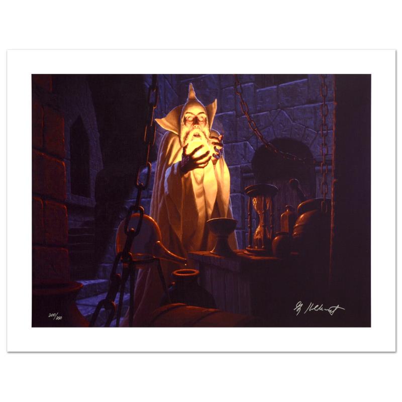 The Brothers Hildebrandt "Saruman And The Palantir": Known world wide for their fantasy and science fiction illustrations, identical twin brothers Greg and Tim Hildebrandt created an abundance of fascinating artwork, most notably their illustration work
