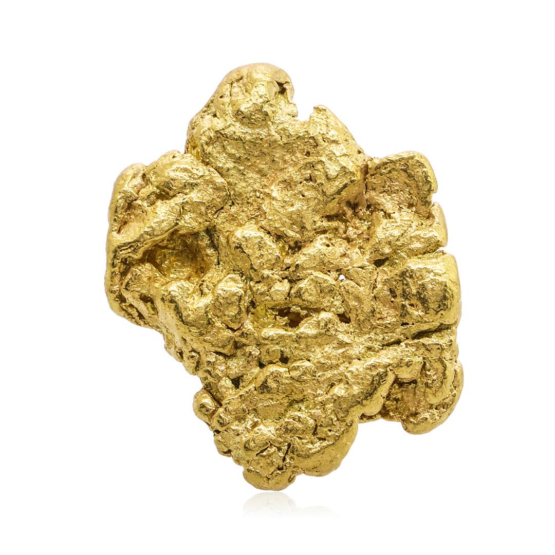 5.95 Gram Yukon Gold Nugget: One 5.95 Gram Yukon Gold Nugget.