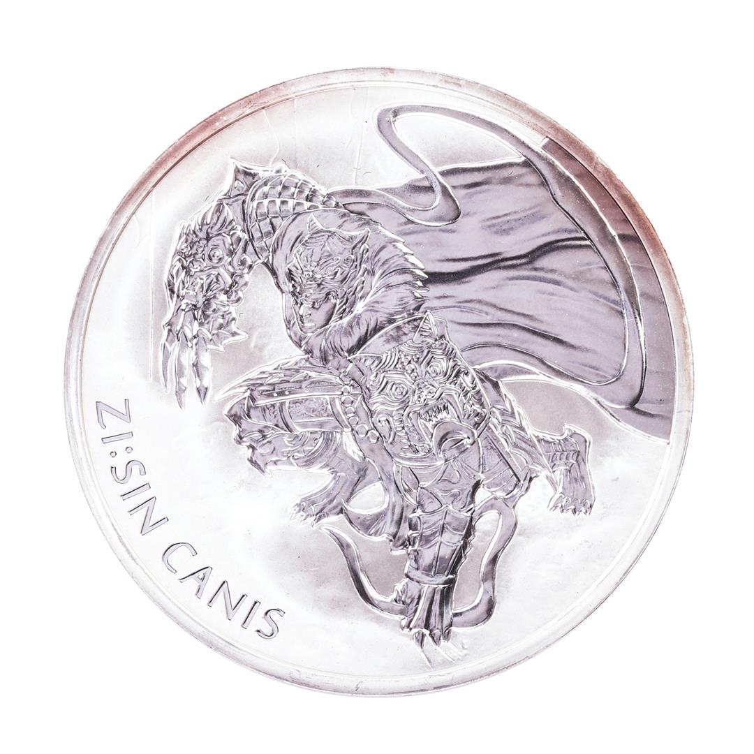 2018 Republic of Korea 1 Clay 1 Troy Ounce .999 Fine: One 2018 Republic of Korea 1 Clay 1 Troy Ounce .999 Fine Silver Round.