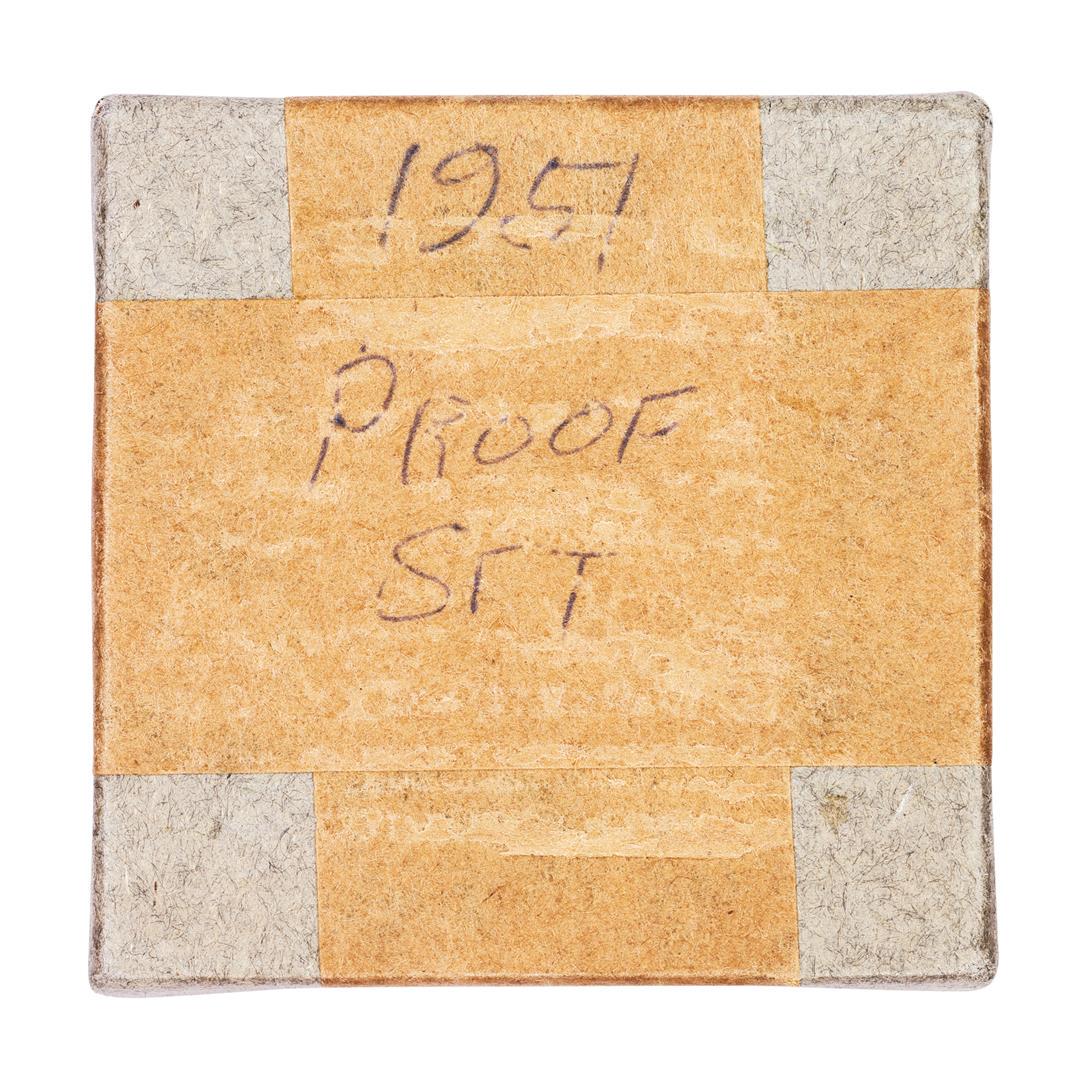 1951 (5) Coin Proof Set in Original Box: One 1951 (5) Coin Proof Set in Original Box.