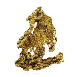 6.60 Gram Yukon Gold Nugget: One 6.60 Gram Yukon Gold Nugget.