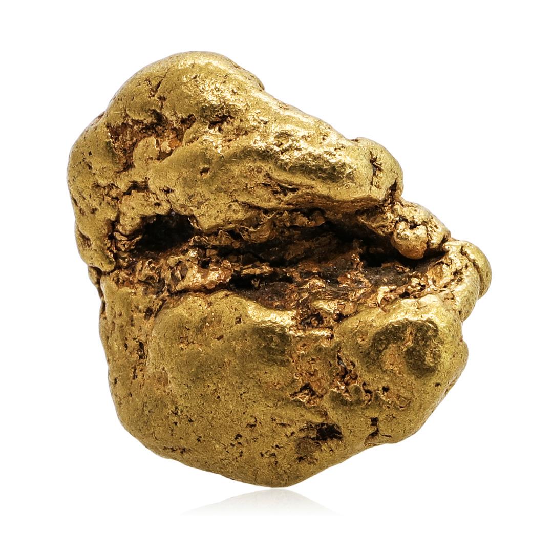 9.08 Gram Gold Nugget: One 9.08 Gram Gold Nugget.
