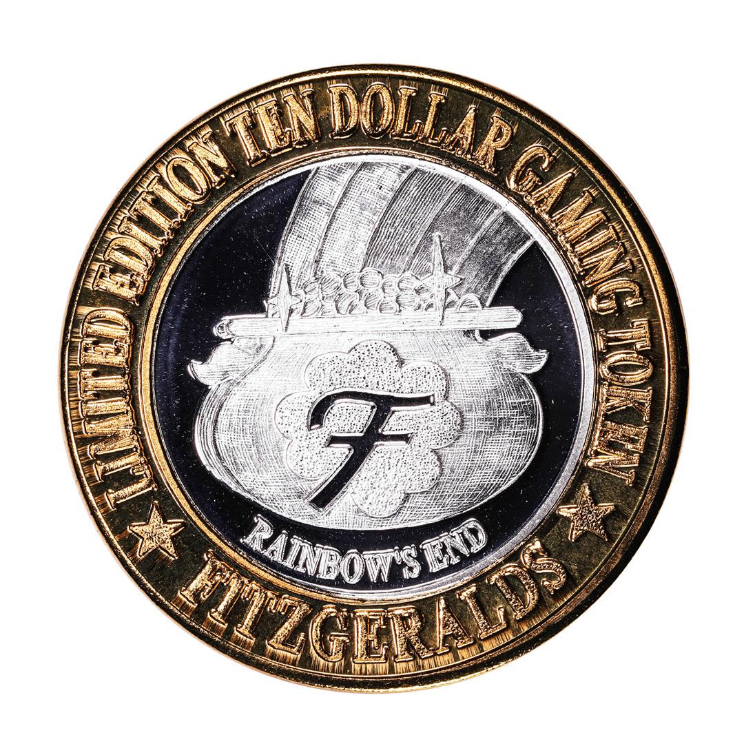 .999 Silver Fitzgerald's Casino & Hotel Las Vegas, NV $20 Limited Edition Gaming Token: One .999 Silver Fitzgerald's Casino & Hotel Las Vegas, NV $20 Limited Edition Gaming Token.