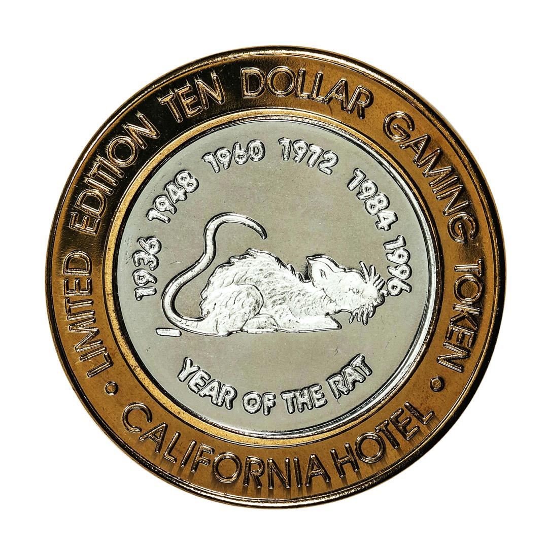 .999 Silver Sam Boyd's California $10 Casino Limited Edition Gaming Token: One .999 Silver Sam Boyd's California $10 Casino Limited Edition Gaming Token.