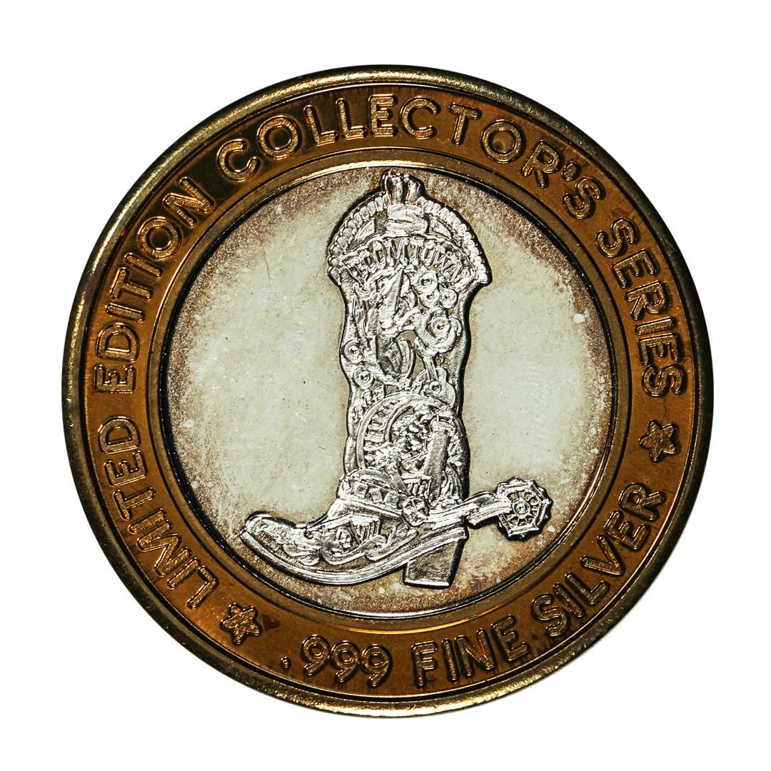 .999 Silver Boomtown Casino Biloxi, MI $10 Casino Limited Edition Gaming Token: One .999 Silver Boomtown Casino Biloxi, MI $10 Casino Limited Edition Gaming Token.