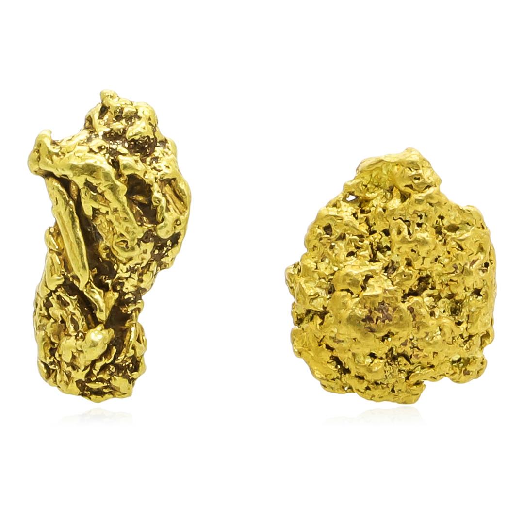 Lot of Gold Nuggets 3.35 Grams Total Weight: One Lot of Gold Nuggets 3.35 Grams Total Weight.