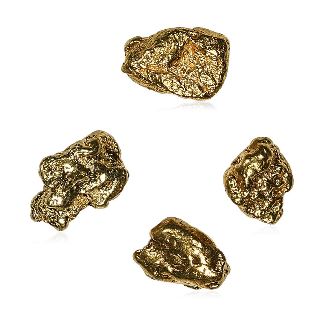 Lot of Gold Nuggets 2.61 Grams Total Weight: One Lot of Gold Nuggets 2.61 Grams Total Weight.