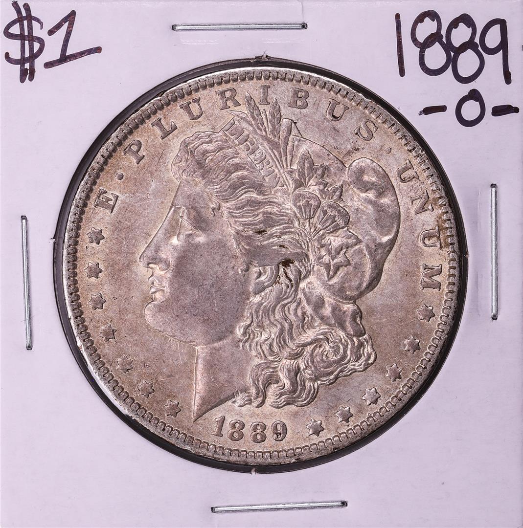 1889-O $1 Morgan Silver Dollar Coin: One 1889-O $1 Morgan Silver Dollar Coin.