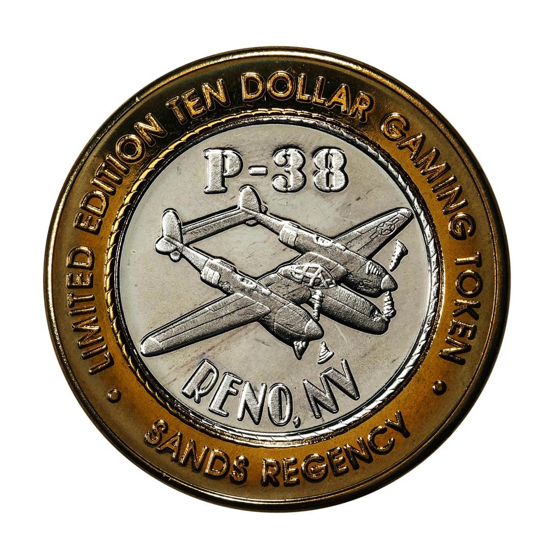 .999 Silver Sands Regency Reno, Nevada $10 Casino Limited Edition Gaming Token: One .999 Silver Sands Regency Reno, Nevada $10 Casino Limited Edition Gaming Token.