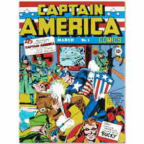 Marvel Comics "Captain America Comics #1" Limited Edition Giclee On Canvas (1 of 1)