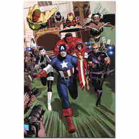 Marvel Comics "Magneto: Not A Hero #2" Limited Edition Giclee On Canvas (1 of 1)