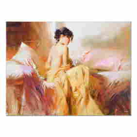 Pino (1939-2010) "Royal Beauty" Limited Edition Giclee On Canvas (1 of 2)