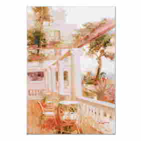 Pino (1939-2010) "Villa Sorrento" Limited Edition Giclee On Canvas (1 of 2)