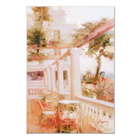 Pino (1939-2010) "Villa Sorrento" Limited Edition Giclee On Canvas (1 of 2)