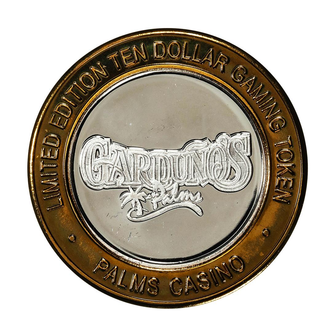 .999 Silver Palms Casino Las Vegas, Nevada $10 Casino Limited Edition Gaming Token: One .999 Silver Palms Casino Las Vegas, Nevada $10 Casino Limited Edition Gaming Token.