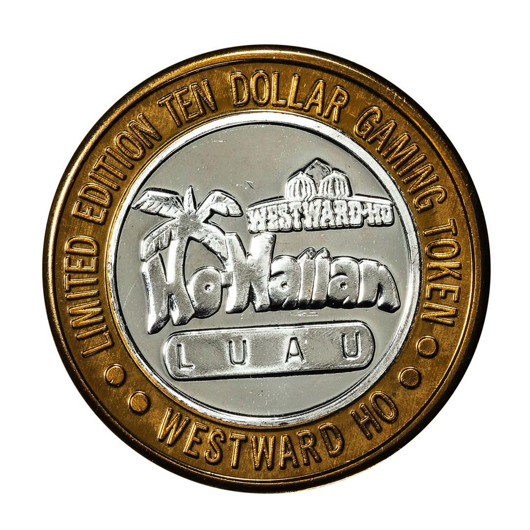 .999 Silver Westward Ho Casino Las Vegas, NV $10 Casino Gaming Token Limited Edition: One .999 Silver Westward Ho Casino Las Vegas, NV $10 Casino Gaming Token Limited Edition.