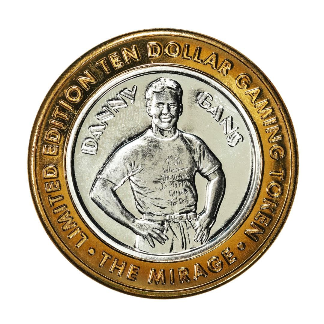 .999 Silver Mirage Las Vegas, Nevada $10 Casino Limited Edition Gaming Token: One .999 Silver Mirage Las Vegas, Nevada $10 Casino Limited Edition Gaming Token.